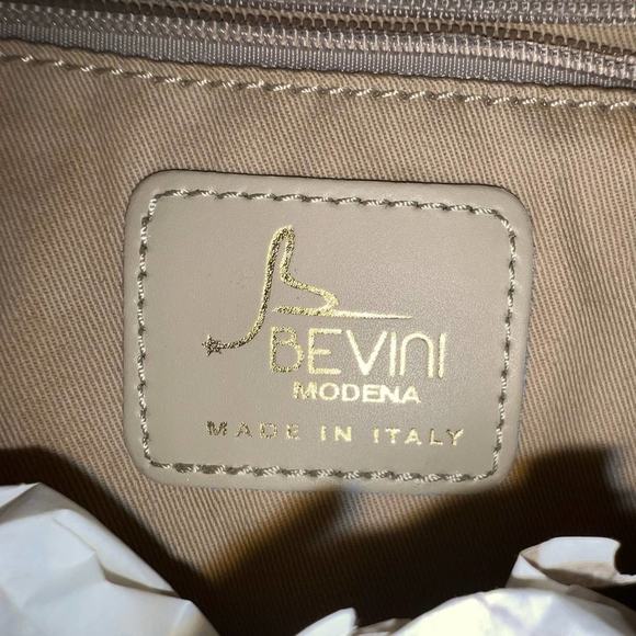 Bevini Modena The Bugatti, Laminated Leather Tote Bag NWOT - Picture 13 of 16